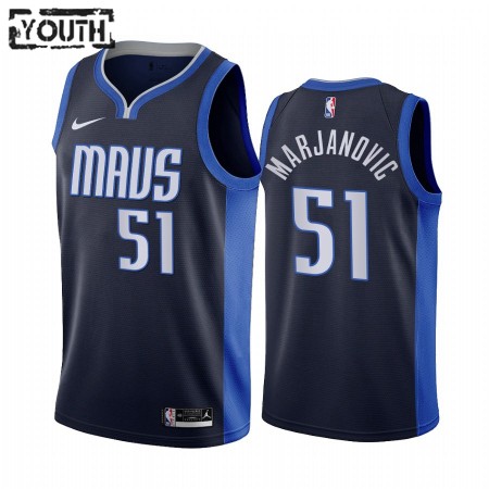 Kinder NBA Dallas Mavericks Trikot Boban Marjanovic 51 2020-21 Earned Edition Swingman